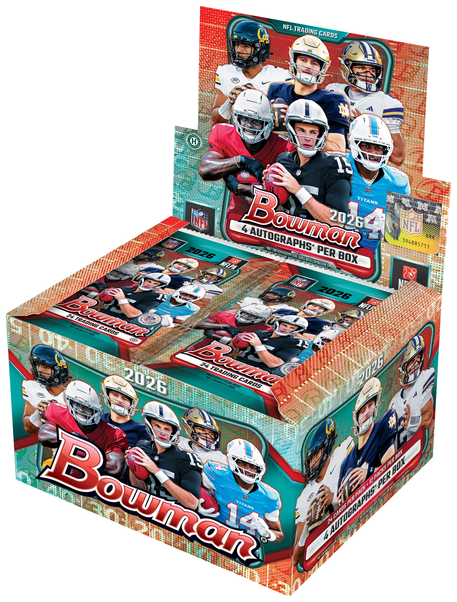 2026 Bowman Football Hobby 2 Box Break #6