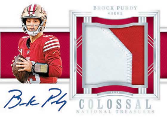 2023 Panini National Treasures Football Hobby 1 Box Random Team Break #2