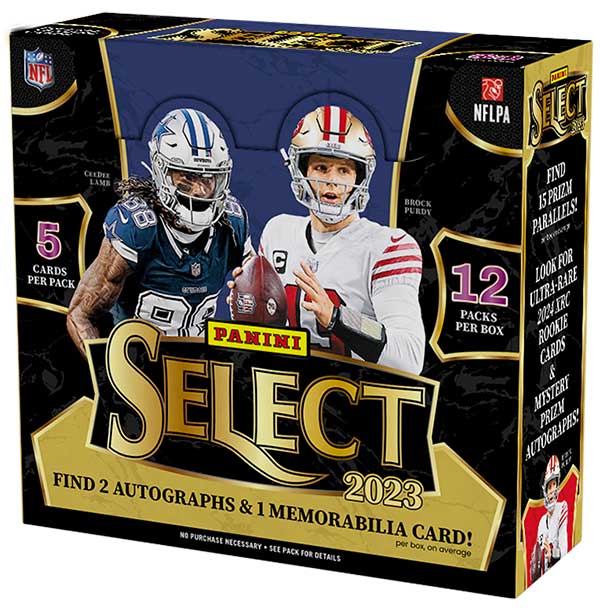 2023 Panini Select Football H2 1-Box Random Tiered Team Break #2