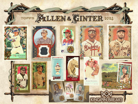 2023 Topps Allen & Ginter Baseball 4 Box Pick Your Team Break #3