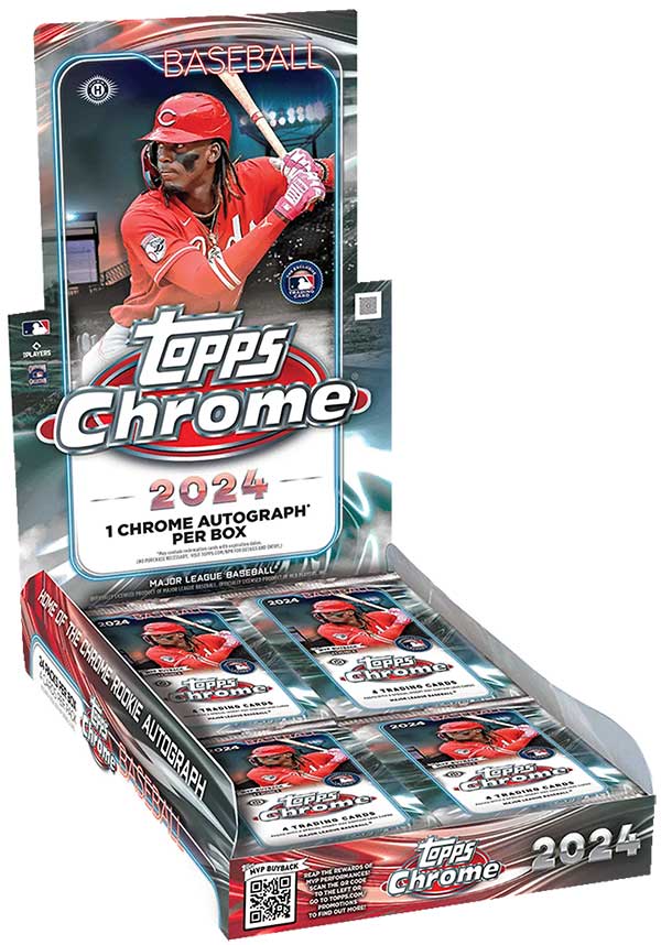 2024 Topps Chrome Baseball  Hobby 4 Box Pick Your Team Break #7