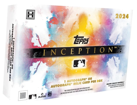 2024 Topps Inception Baseball Hobby 4 Box 1/2 Case Pick Your Team Break #4