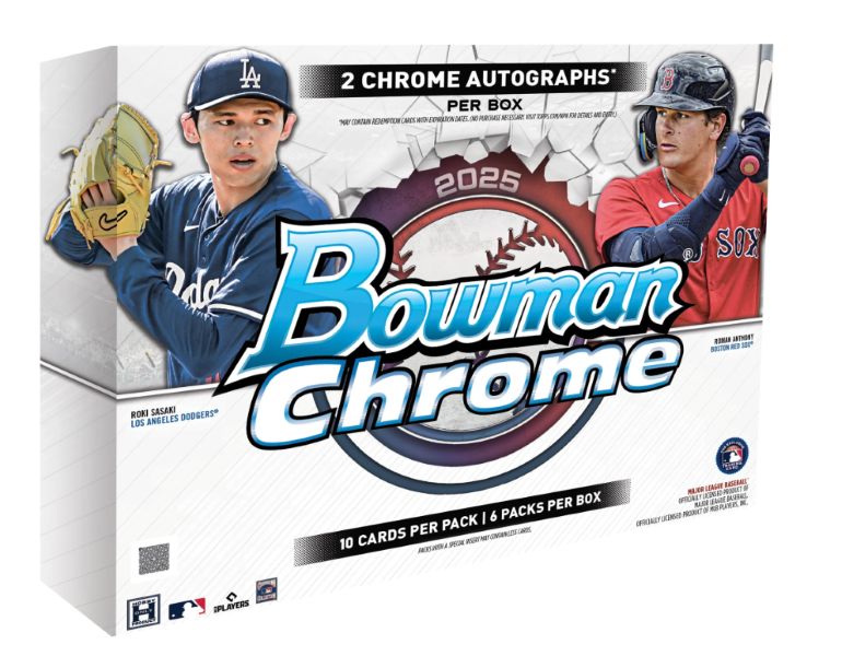 2025 Bowman Chrome Baseball Hobby 4 Box Break Pick Your Team  #3