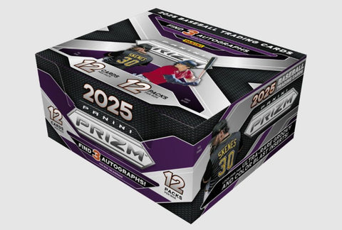 2025 Panini Prizm Baseball Hobby 4 Box 1/3 Case Break Pick Your Team  #2