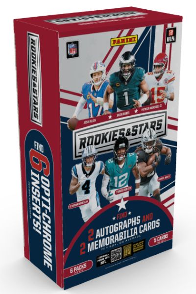 2025 Panini Rookies & Stars Football Hobby 4 Box Break Pick Your Team #1