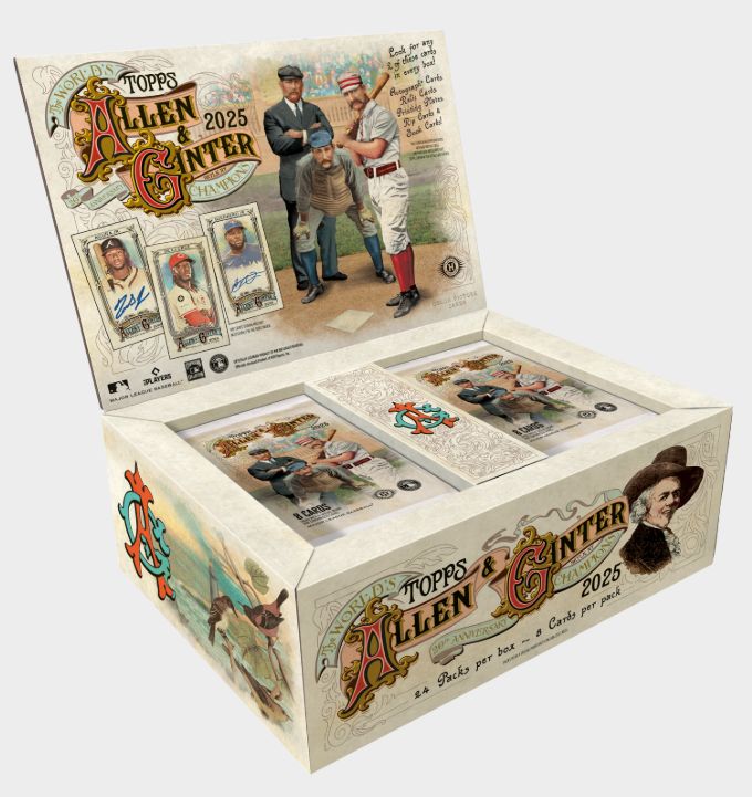 2025 Topps Allen & Ginter Baseball 4 Box 1/3 Case Break #3 Pick Your Team