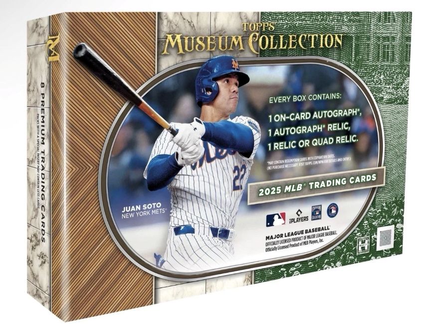 2025 Topps Museum Collection Baseball Hobby 2 Box 1/4 Case Break Pick Your Team  #2