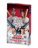 2026 Topps Series 1 Baseball Hobby 4 Box 1/3 Case Pick Your Team Break #3