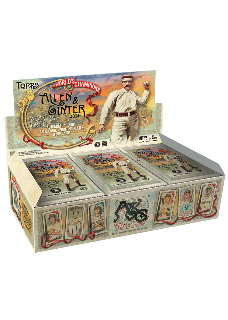 2026 Topps Allen & Ginter Baseball 4 Box 1/3 Case Break Pick Your Team #2