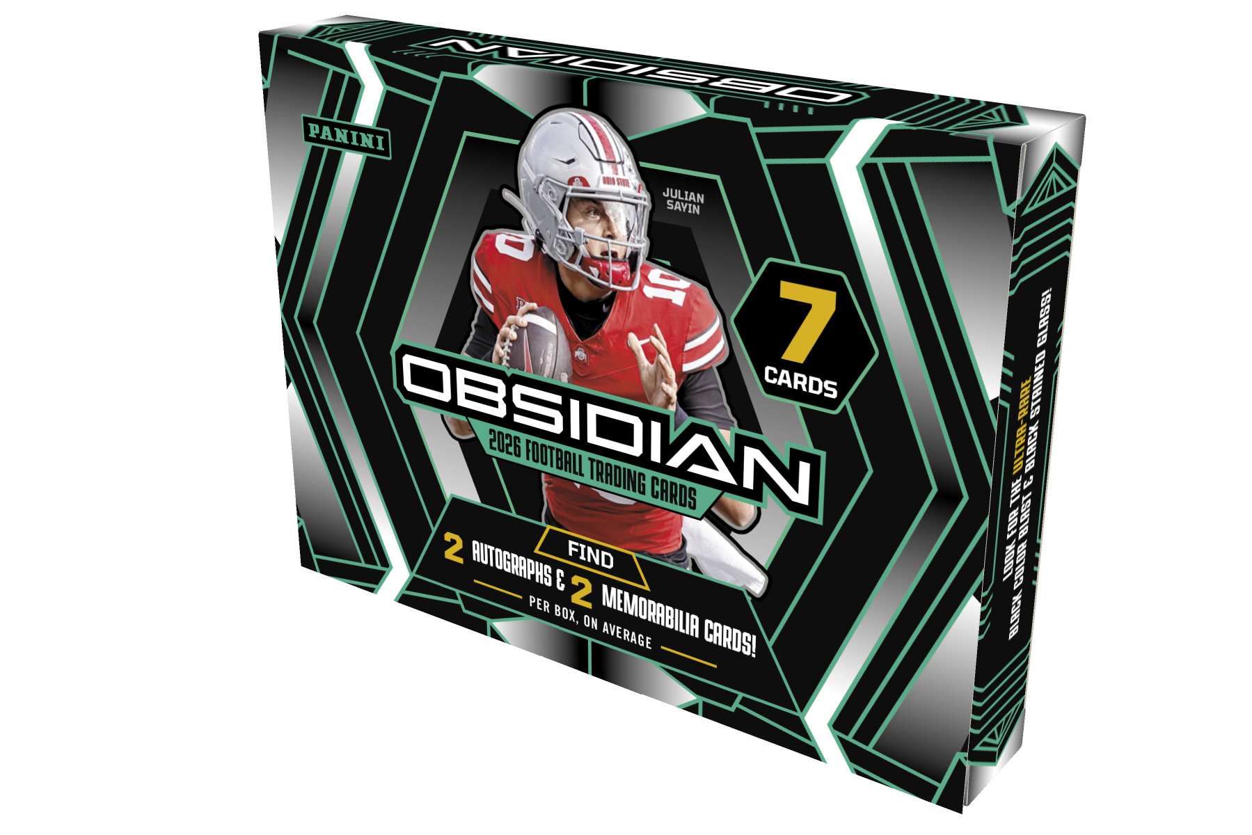 2026 Panini Obsidian Football Hobby 4 Box 1/3 Case Break #3