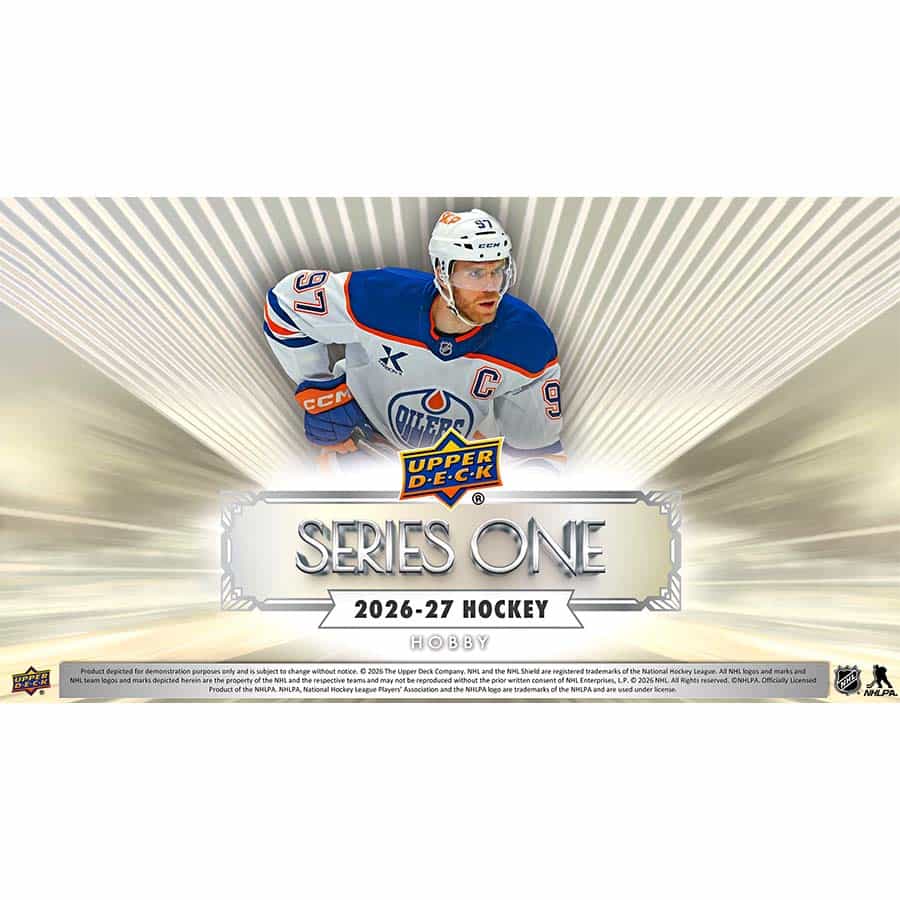 2026-27 Upper Deck Series 1 Hockey 4 Box 1/3 Case Break Pick Your Team #1