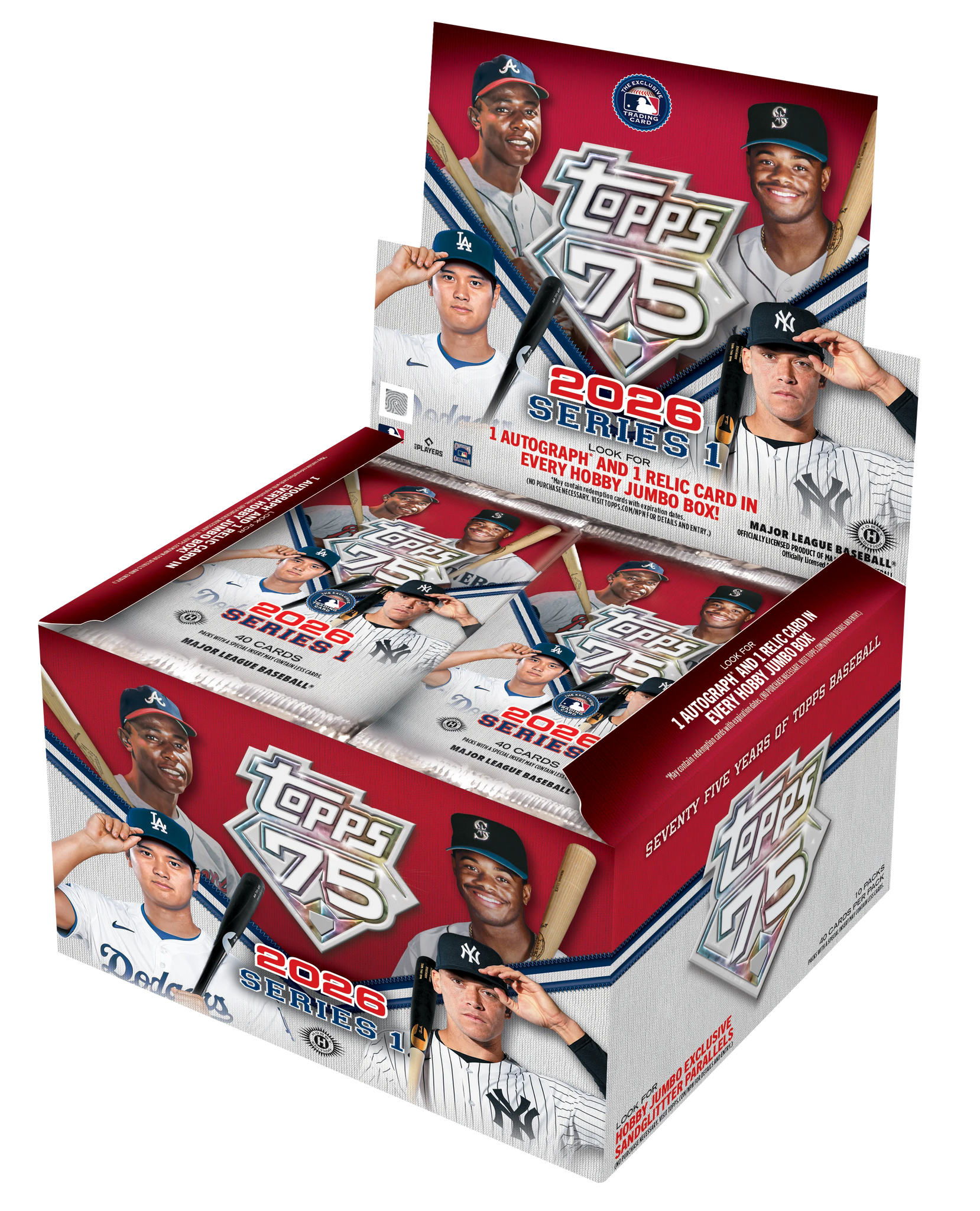 2026 Topps Series 1 Baseball Jumbo 3 Box 1/2 Case Pick Your Team Break #4