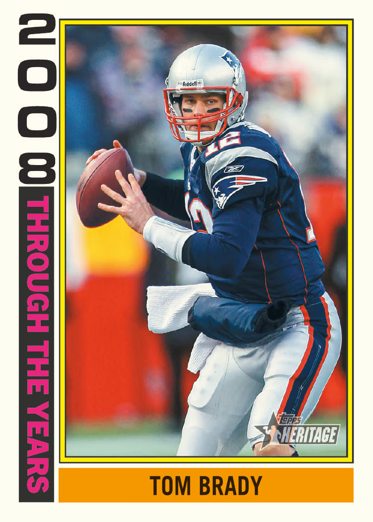 2026 Topps Heritage Football Hobby 4 Box 1/3 Case Break PYT #3
