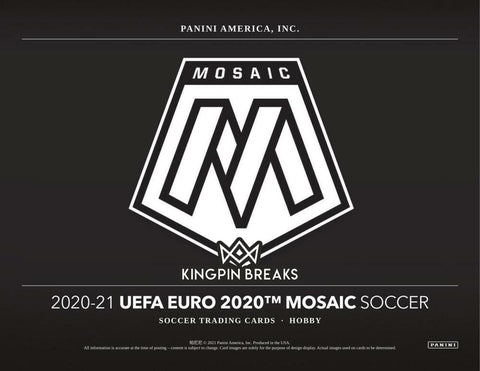 2 Box 2021 Panini Mosaic UEFA Euro 2020 Soccer Mixer #8