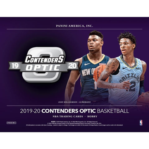 2019-20 Panini Contenders Optic Basketball Hobby Sealed Box (Shipped)