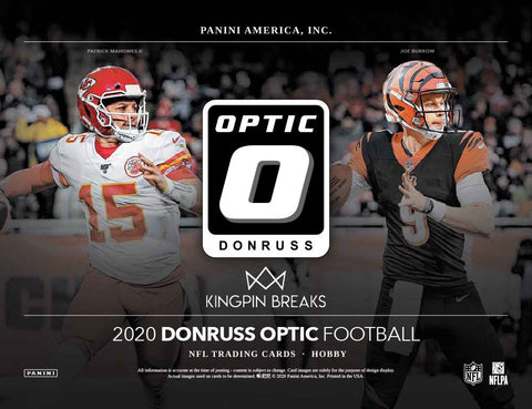 2020 Donruss Optic Football Hobby RANDOM DIVISION 1 Box Break #32