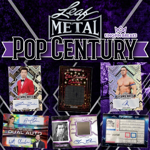 2022 Leaf Metal Pop Century Hobby Box Random Draft Break #9