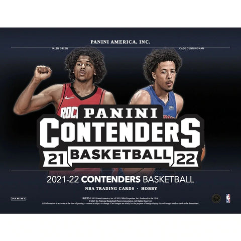 2021-22 Panini Contenders Basketball Hobby 1 BOX Random Tier Team Break #2