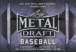 2021 Leaf Metal Draft Baseball Jumbo 1 Sealed Box (Shipped)