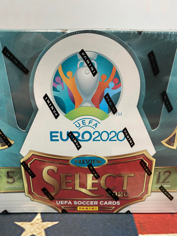 2020 Panini Select UEFA Euro Soccer Hobby Box